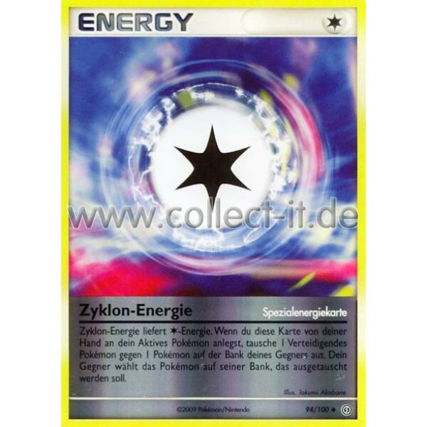 94/100 - Zyklon-Energie - Reverse Holo