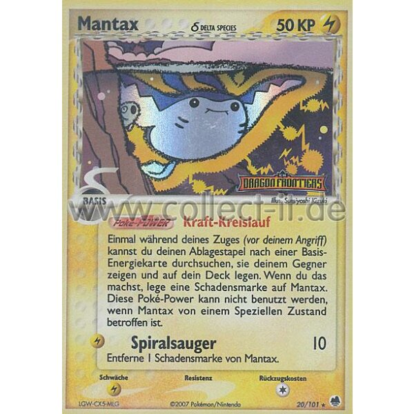 020/101 - Mantax - Reverse Holo