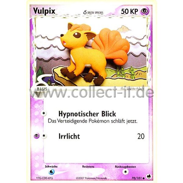 070/101 - Vulpix