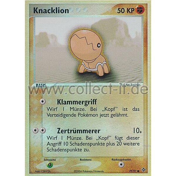 79/97 - Knacklion - Reverse Holo