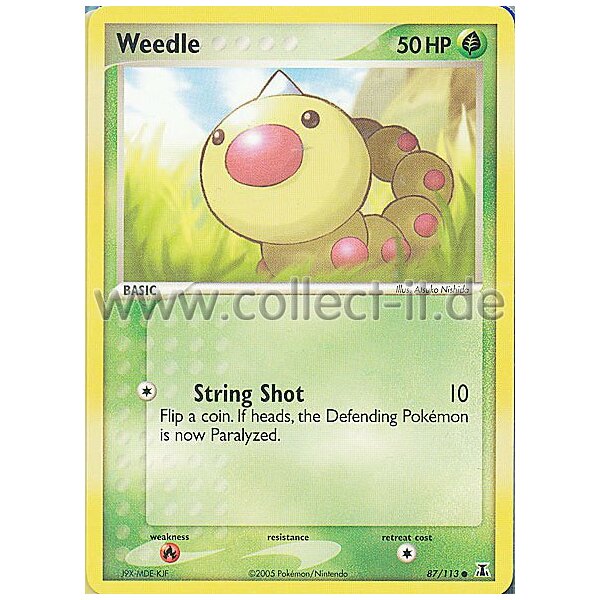 87/113 - Weedle