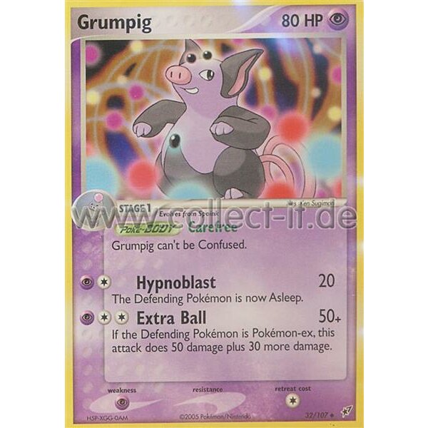 32/107 - Grumpig - Holo