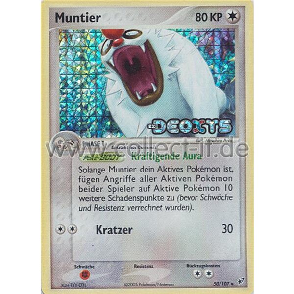 050/107 - Muntier - Reverse Holo