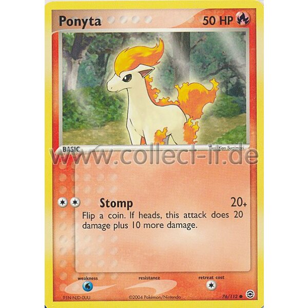 76/112 - Ponyta