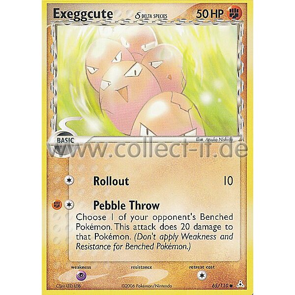 65/110 - Exeggcute