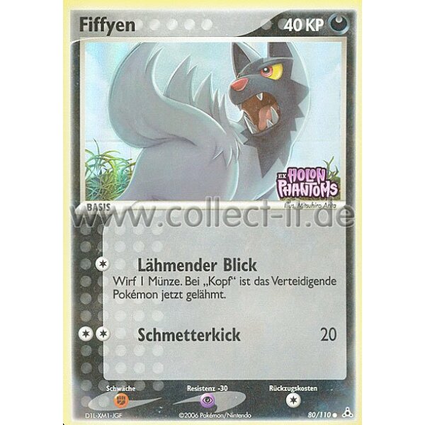 080/110 - Fiffyen - Reverse Holo