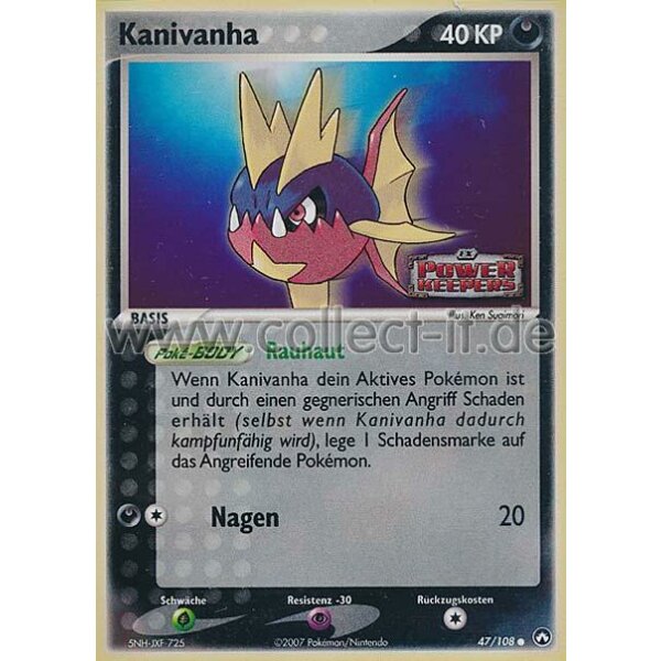 47/108 - Kanivanha - Reverse Holo