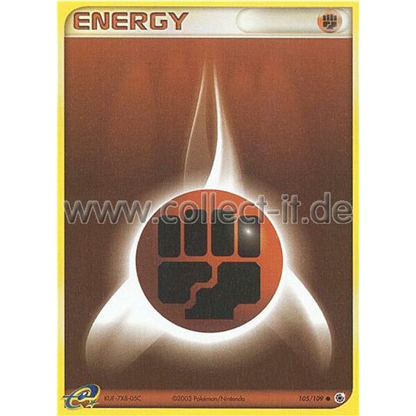 105/109 Energy braun - EX Ruby Sapphire - ENGLISCH