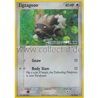 74/106 - Zigzagoon - EX Smaragd - Reverse Holo