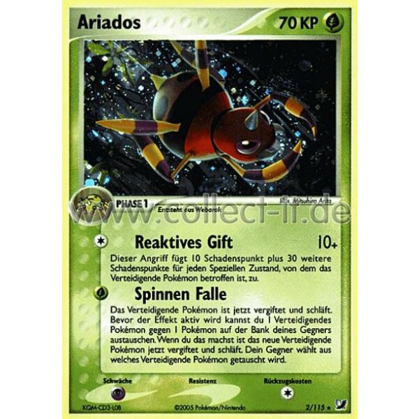 2/115 - Ariados - Holo