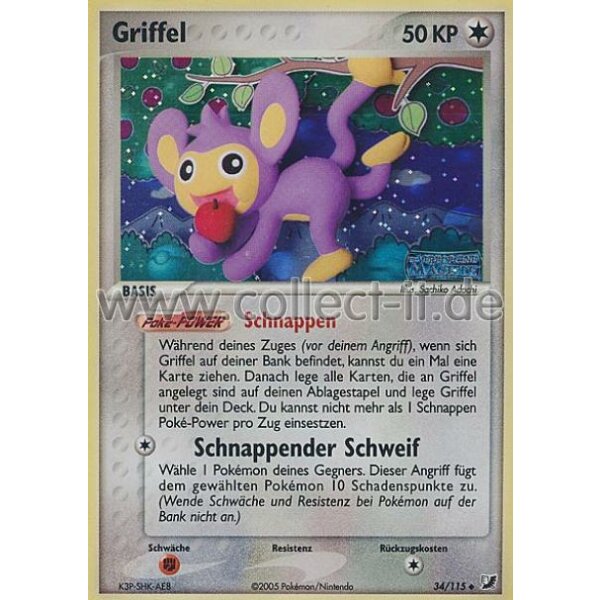 34/115 - Griffel - Reverse Holo