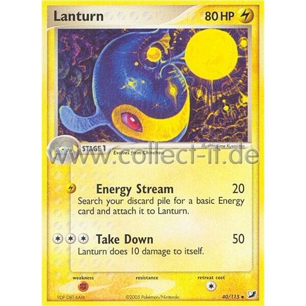 40/115 Lanturn - EX Unseen Forces
