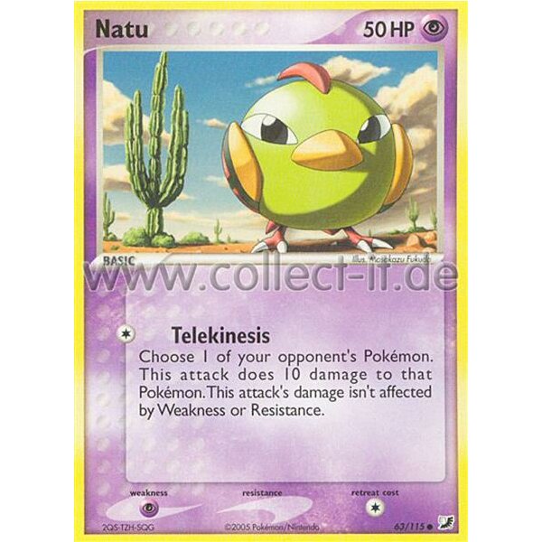 63/115 Natu - EX Unseen Forces