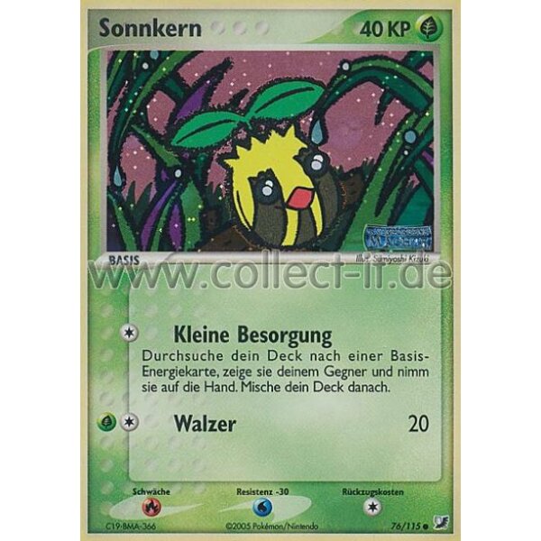 76/115 - Sonnkern - Reverse Holo