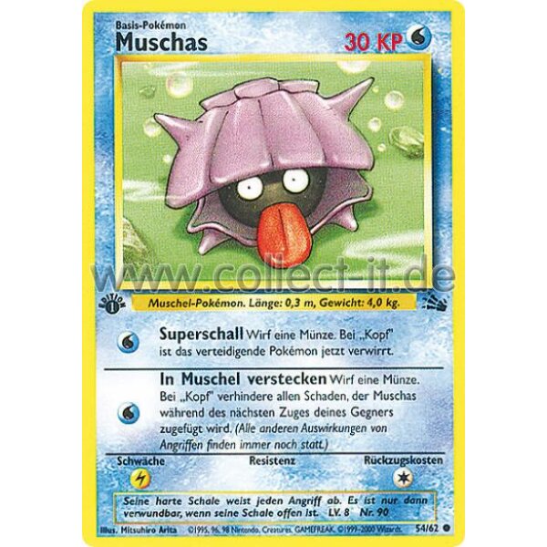 54/62 - Muschas - 1. Edition