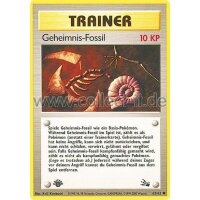 62/62 - Geheimnis-Fossil - 1. Edition
