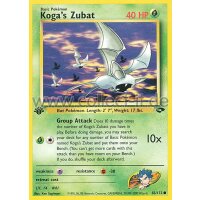 83/132 - Koga‘s Zubat - Common - Englisch 1st Edition