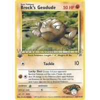 GH-038 - Brock‘s Geodude (Uncommon) - Uncommon -...
