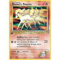 63/132 - Blaine‘s Ponyta - Common - Englisch 1st...