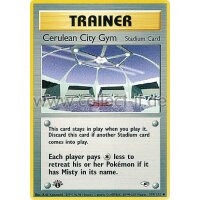 108/132 - Cerulean City Gym - Uncommon - Englisch 1st...