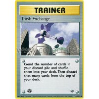 126/132 - Trash Exchange - Gym Heroes 1st Edition...