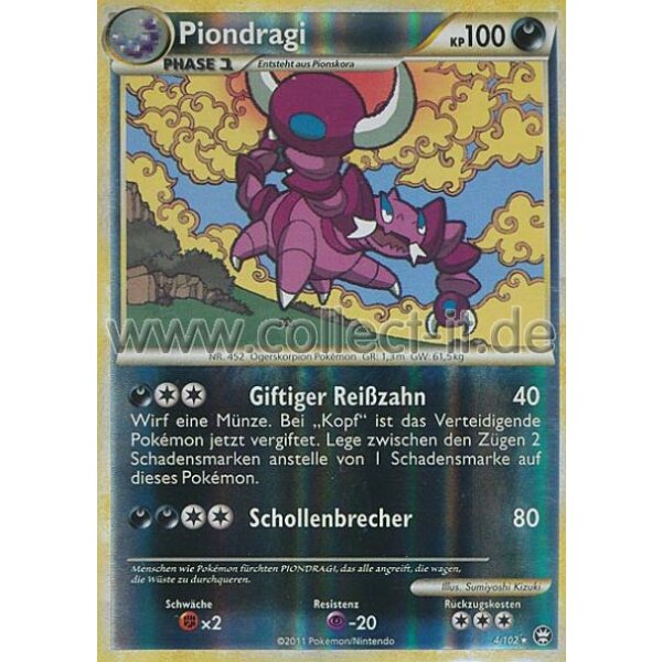 4/102 - Piondragi - Reverse Holo