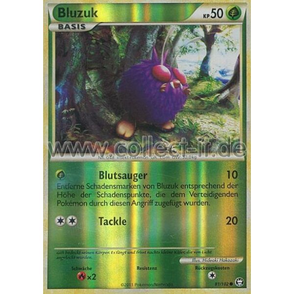 81/102 - Bluzuk - Reverse Holo