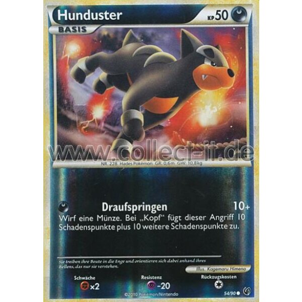 54/90 - Hunduster - Reverse Holo