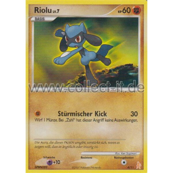 6/11 - Riolu - Lucario-Deck - Unlimitiert