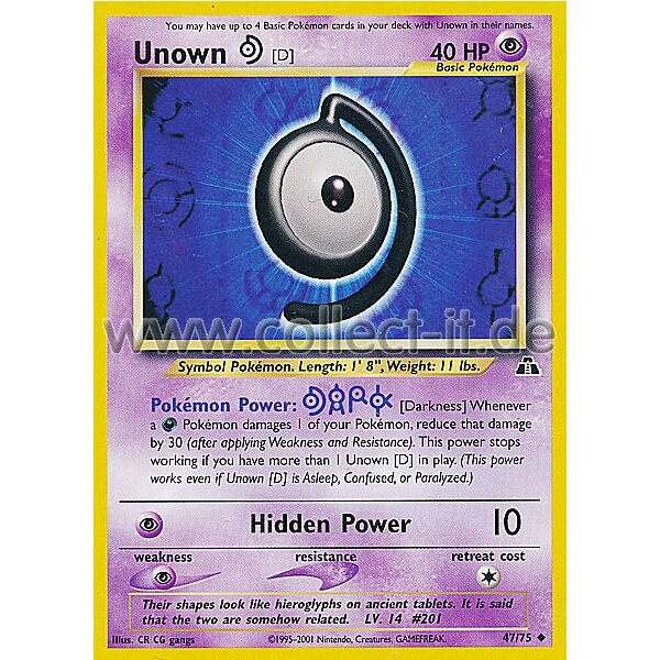 47/75 - Unown D