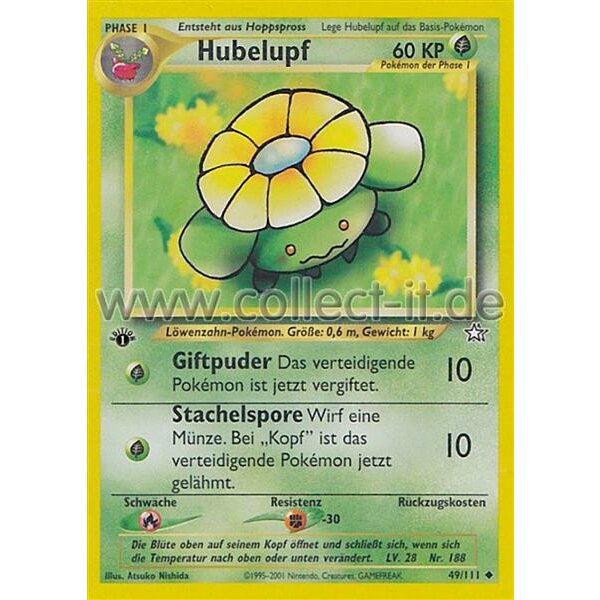 49/111 Hubelupf - Neo Genesis - First Edition