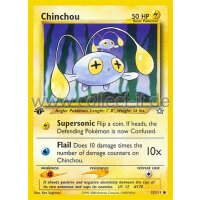 55/111 Chinchou - Neo Genesis - First Edition - Englisch