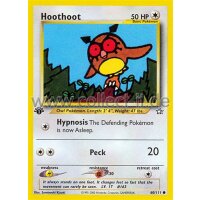 060/111 Hoothoot - Neo Genesis - First Edition - Englisch