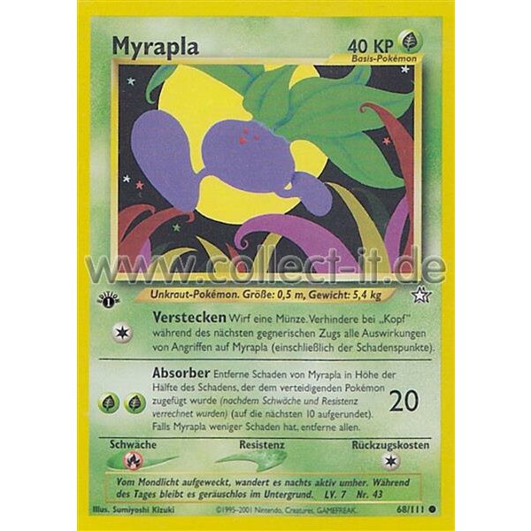 68/111 Myrapla - Neo Genesis - First Edition