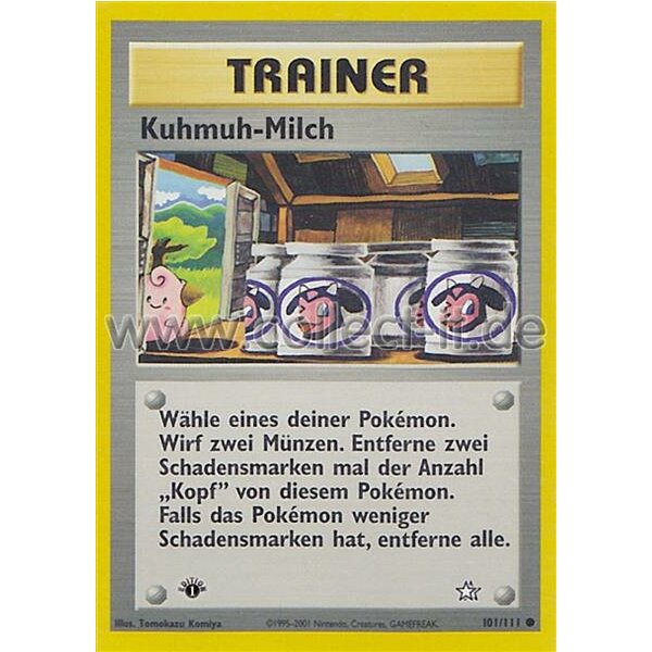 101/111 Kuhmuh-Milch - Neo Genesis - First Edition