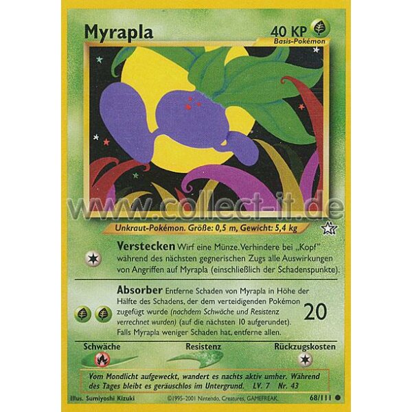 68/111 - Myrapla - Neo Genesis - Unlimitiert