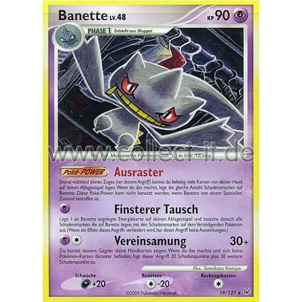 19/127 - Banette