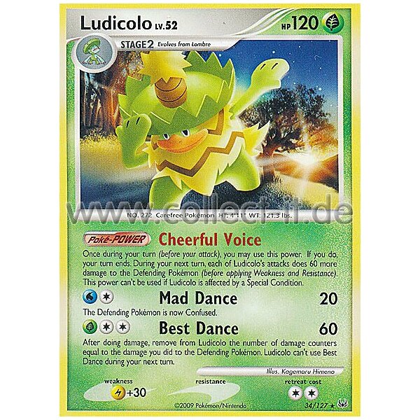 34/127 - Ludicolo