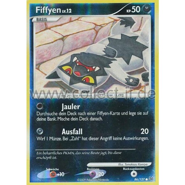 86/127 - Fiffyen - Reverse Holo