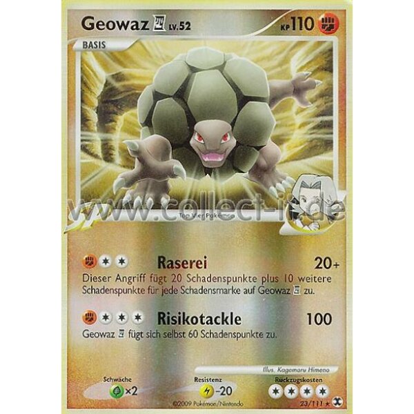 23/111 - Geowaz - Reverse Holo