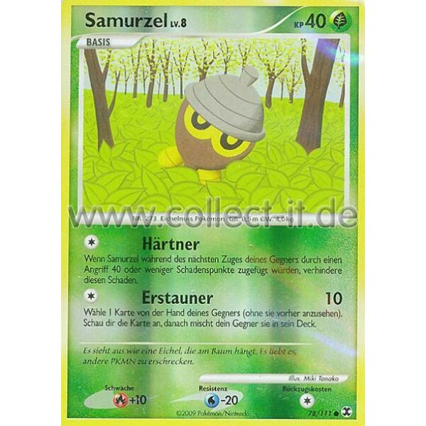 78/111 - Samurzel - Reverse Holo