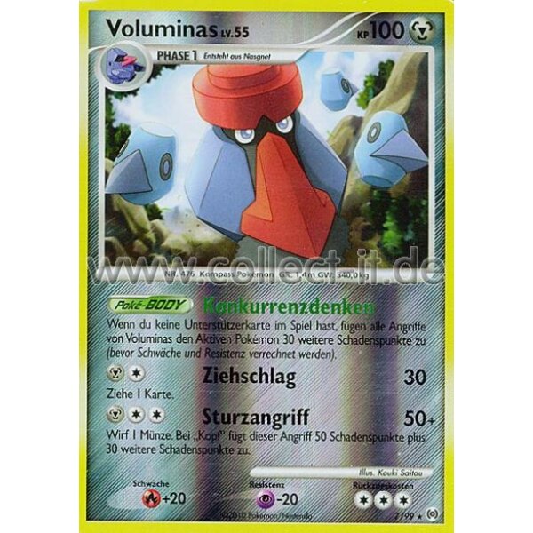 7/99 - Voluminas - Reverse Holo