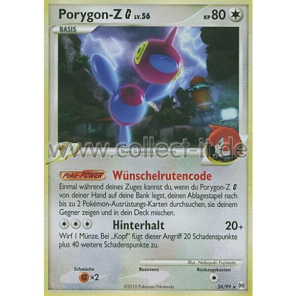 26/99 - Porygon-Z G