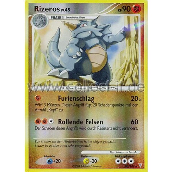 080/147 - Rizeros - Reverse Holo