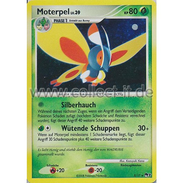 5/17 - Moterpel - Holo Rare