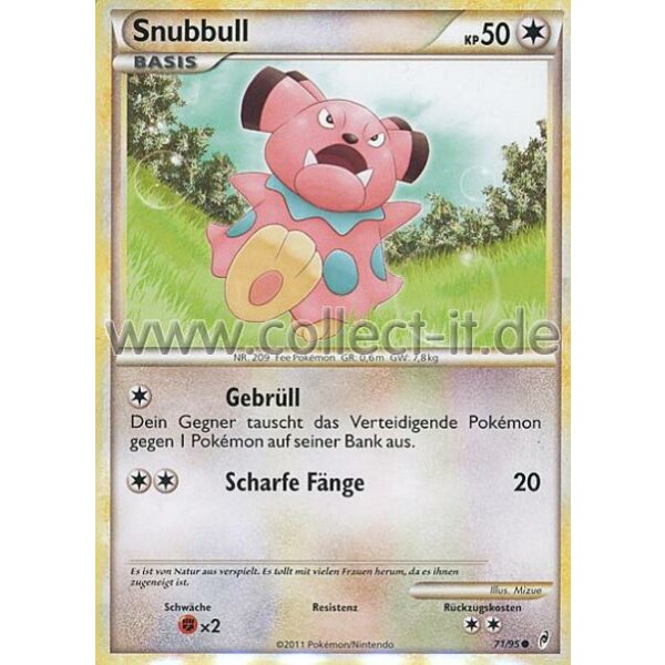 71/95 - Snubbull