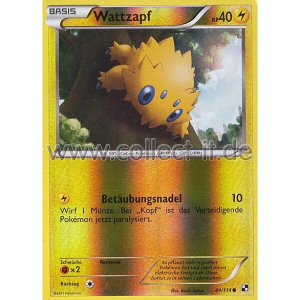 44/114 - Wattzapf - Reverse Holo