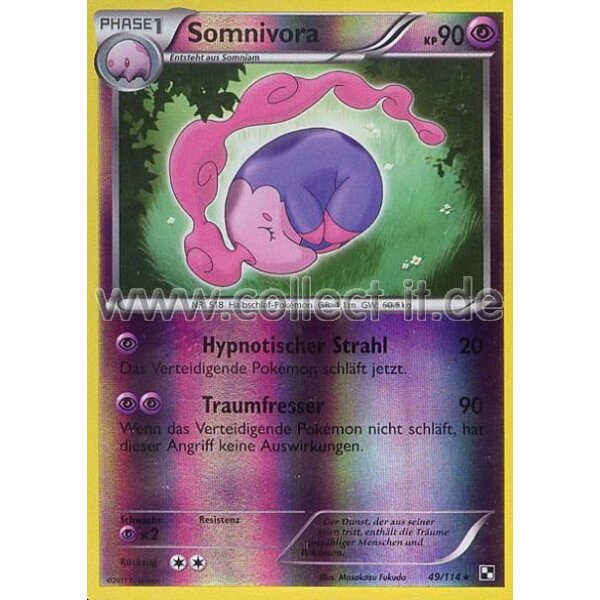 49/114 - Somnivora - Reverse Holo