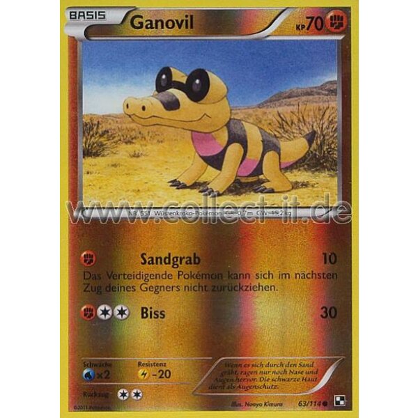 63/114 - Ganovil - Reverse Holo