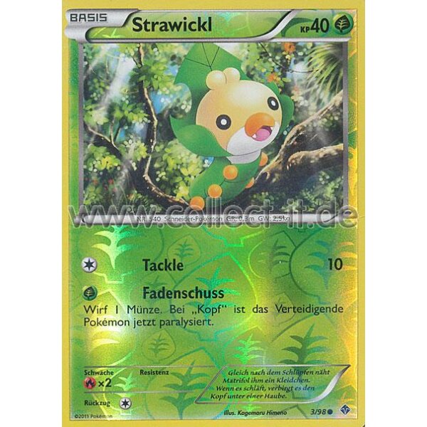 3/98 - Strawickl - Reverse Holo